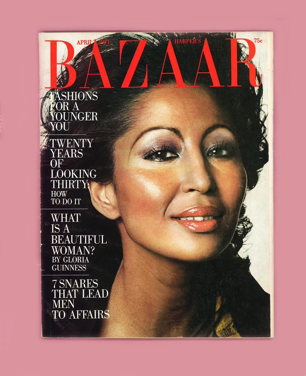 HARPERS BAZAAR-APRIL 1971-CHINA MACHADO-DIANA ROSS-JANE FORTH-DONNA JORDAN | eBay