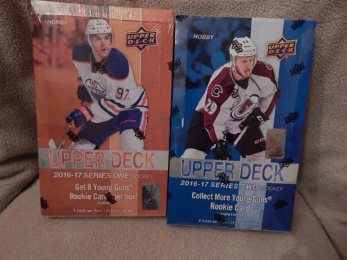 2016-17 Upper Deck Series 1 & 2 NHL Hockey Hobby Boxes - Factory Sealed