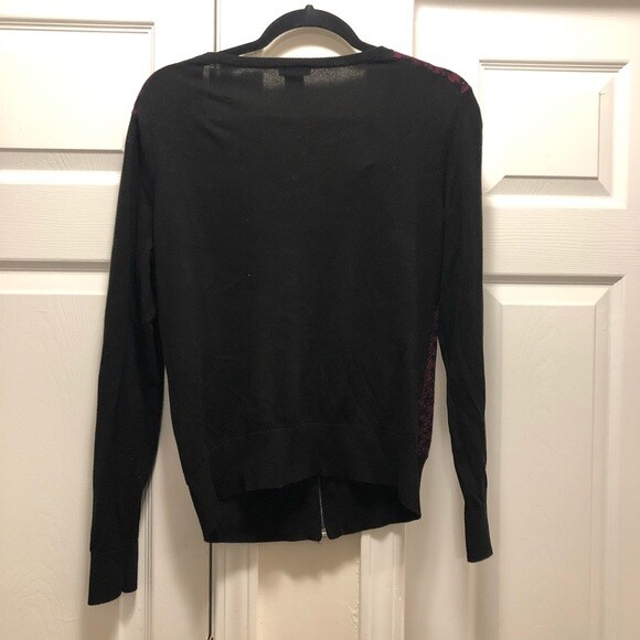 RARE Ann Taylor Zip Up Cardigan M image 4
