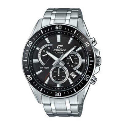 Casio Edifice EFR-552D-1A | Schwarzes Zifferblatt Chronograph Uhr | Edelstahl...