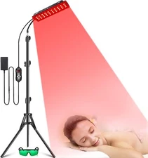 Infrared Light Therapy Lamp w/Adjustable Stand Back Body Arthritis Pain Relief