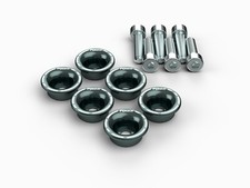 Ducati scodellini frizione titanio - spring caps with screws titanium