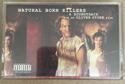 NATURAL BORN KILLERS (1994) Movie Soundtrack Cassette Tape VTG