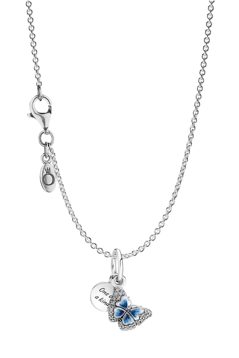 ПАНДОРА Чмо Деймен-Хальскетт 925 Зильбер Блауэр Шметтерлинг 41757 18590₽