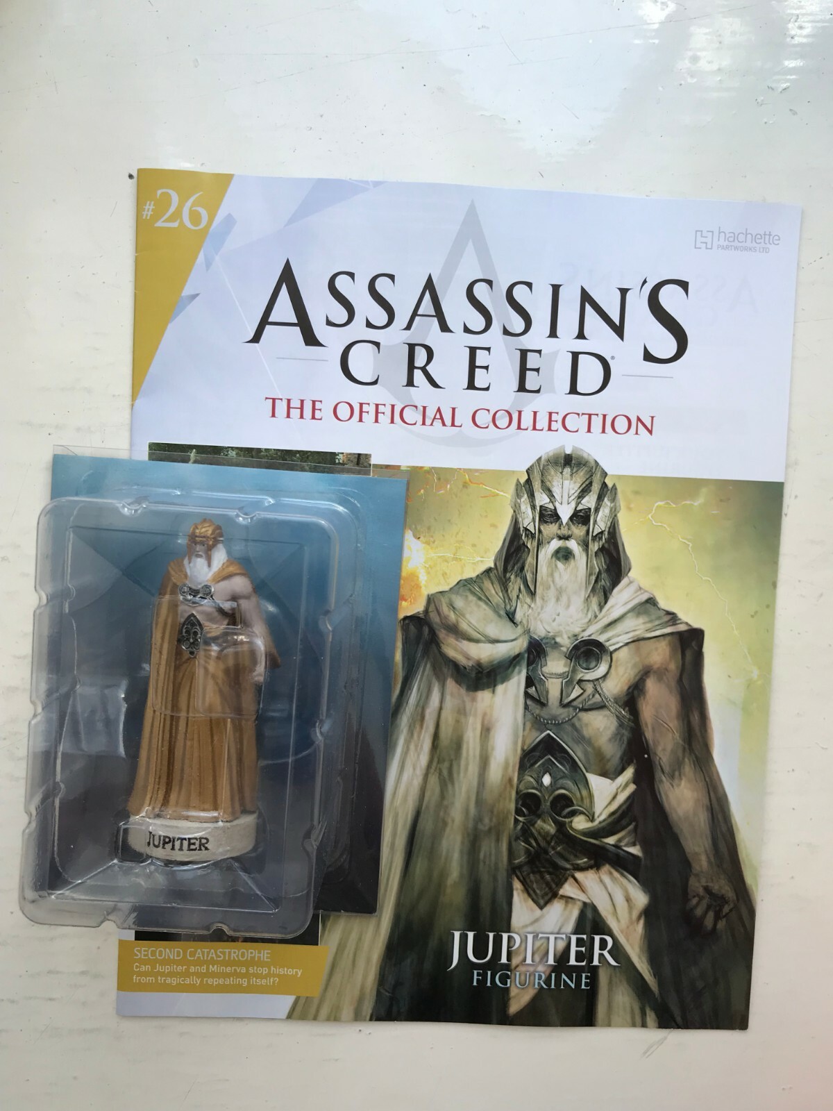 THE ASSASSINS CREED HACHETTE COLLECTION ISSUE #26 JUPITER FIGURE FIGURINE