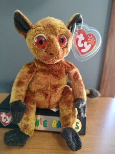 Gizmo Ty Retired Beanie Baby Lemur