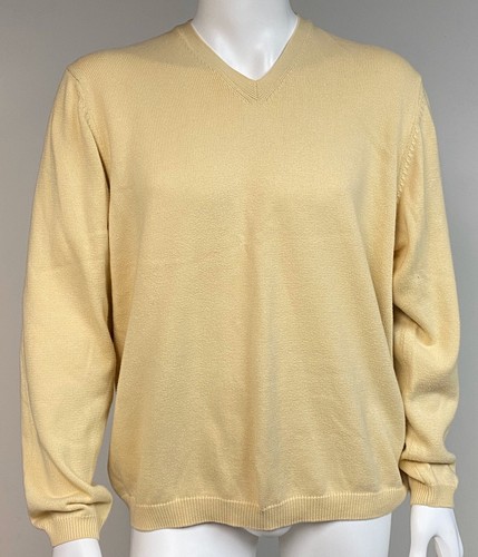 Brooks Brothers Sweater Yellow Men Size 