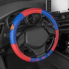 Superman Clark Kent Leather Grip Steering Wheel Cover Standard Fit 14.5-15.5 Superman Clark Kent Leather Grip Steering Wheel Cover Standard Fit 14.5-15.5