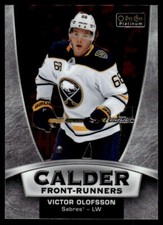 2019-20 O-Pee-Chee Platinum Calder Front-Runners Victor Olofsson Buffalo Sabres