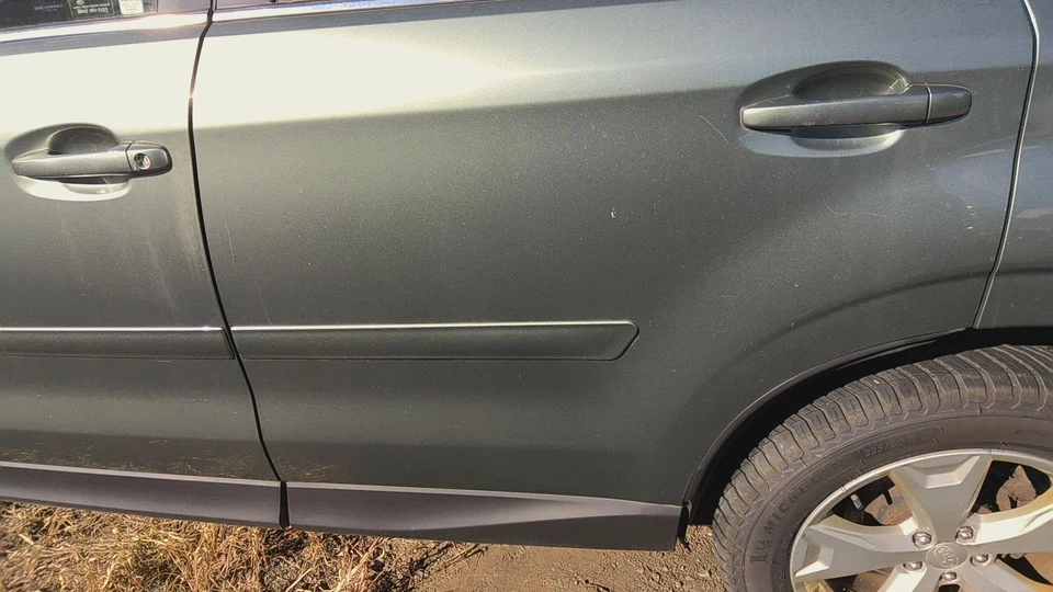 14 SUBARU FORESTER Rear Door Driverjasmine Green Metallic=h5qscratches Foto 2 de 4