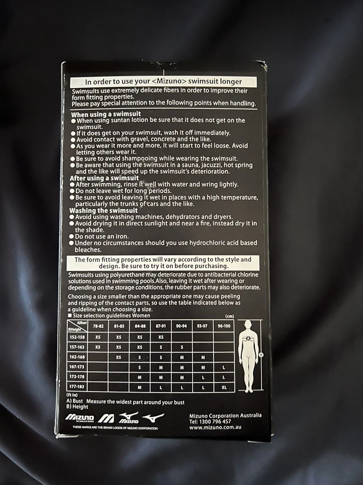 Traje técnico de natación Mizuno para mujer GX Sonic V ST NUEVO; talla L Foto 4 de 4