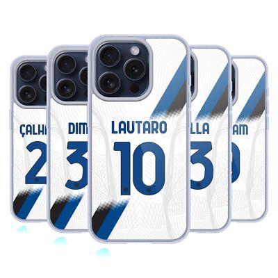 INTER MILAN 2023/24 SPIELER AWAY KIT GELHÜLLE KOMPATIBEL MIT iPHONE & MAGSAFE