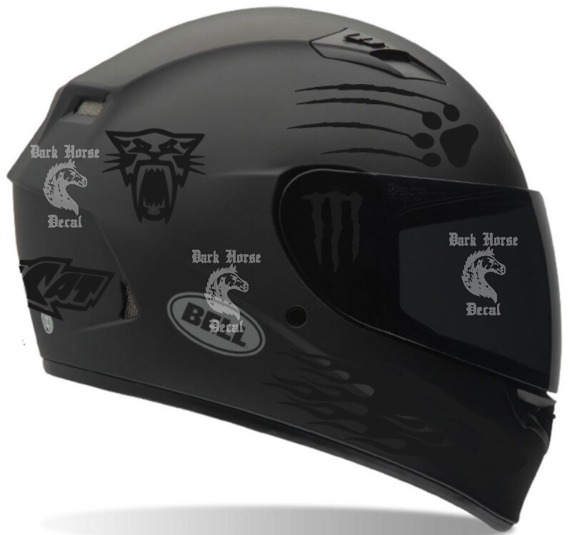 Arctic cat Helmet decals. Helmet decal kit eBay