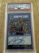2018 Panina Optic Kevin Durant #KDR Blue Signature AUTO 23/25 PSA 10 POP 1 !!!