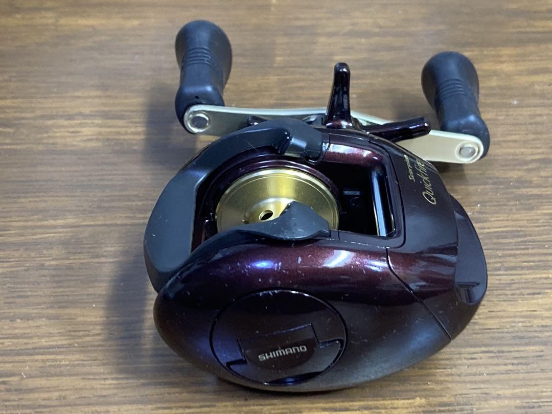 Shimano Scorpion Quickfire Baitcasting Reel, Smooth Spool