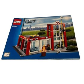 LEGO City 60004 Fire Station Instructions 1-2-3-4-5 Complete Lot - MANUALS ONLY
