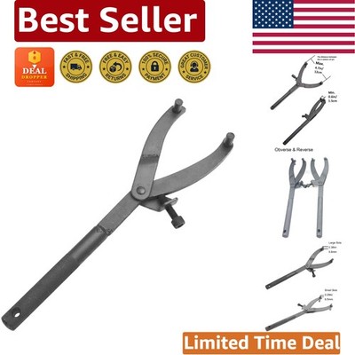 Efficient C-Shaped Adjustable Wrench - 11.8in Length for All Sizes and Distances