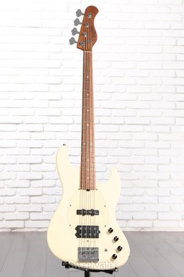 Sadowsky MetroExpress Vintage M/J Bass Guitar - Solid Olympic White, Morado