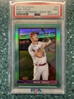 2021 Bowman - 1991 Bowman Mike Trout #91B-MT Aqua Refractor /125 - PSA 9