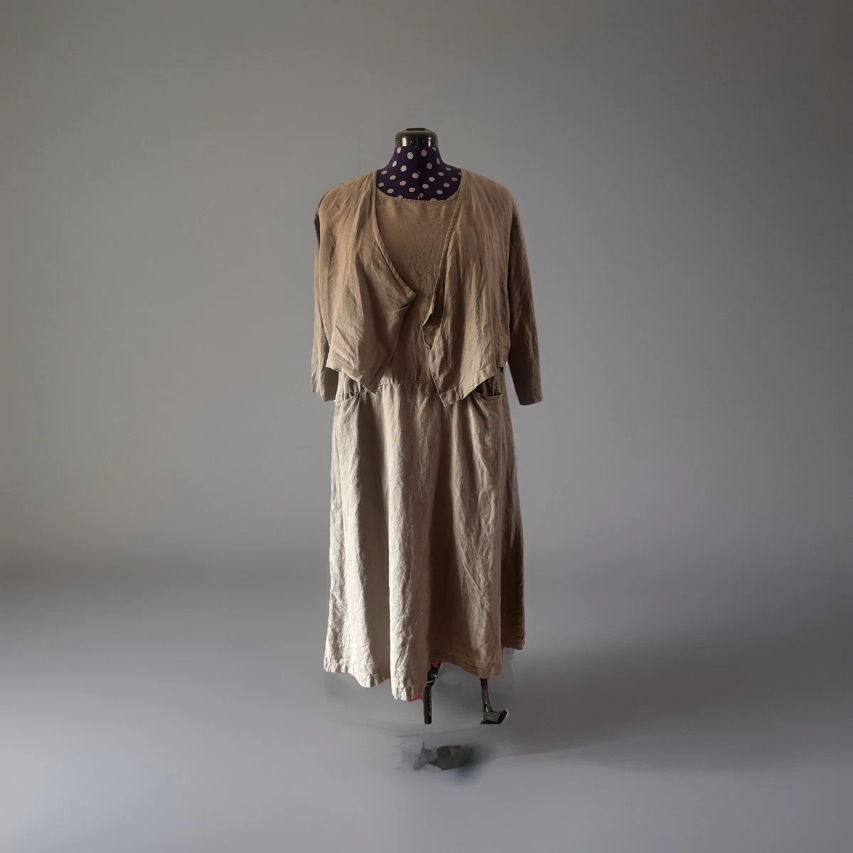 chinese dress ladies EVA TRALALA Womens Loose Linen Sundress PIMPRENELLE – Vivi-Direct