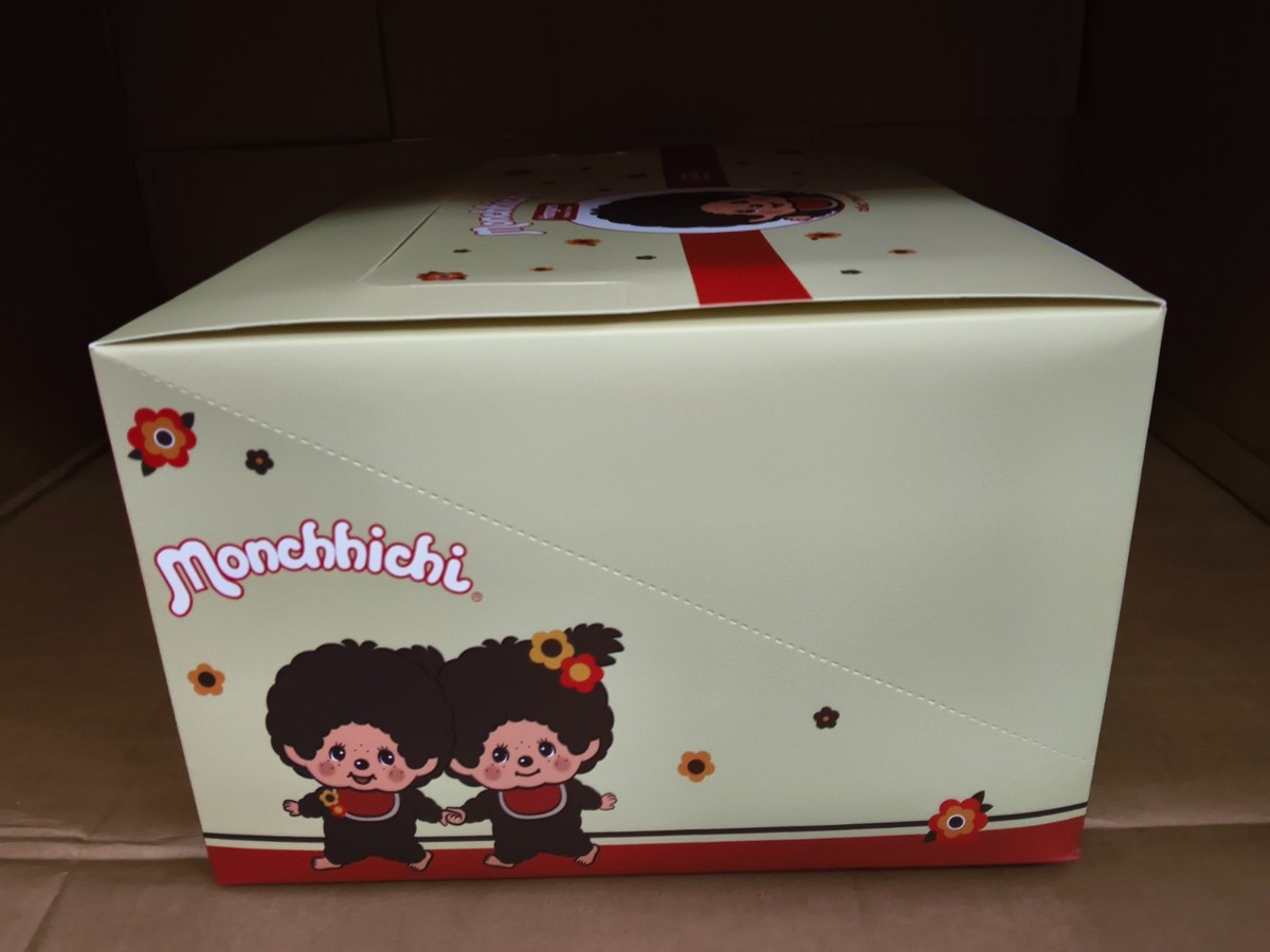 Case Of 9 Pcs Original Monchhichi Exclusive Flocked Collection
