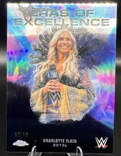 Charlotte Flair 02/10 BLACK 2026 Topps Chrome WWE Eras Of Excellence #ERA-10