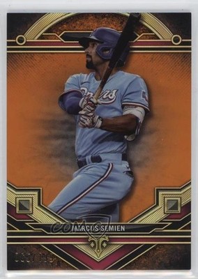 2024 Topps Triple Threads Amber 65/199 Marcus Semien #176 12kh