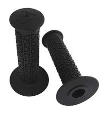 AME old school BMX bicycle grips - ROUNDS - BLACK