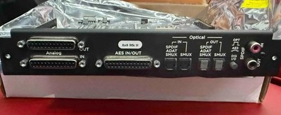 Apogee symphony MKII 8x8 analog + 8x8 AES optical card 
