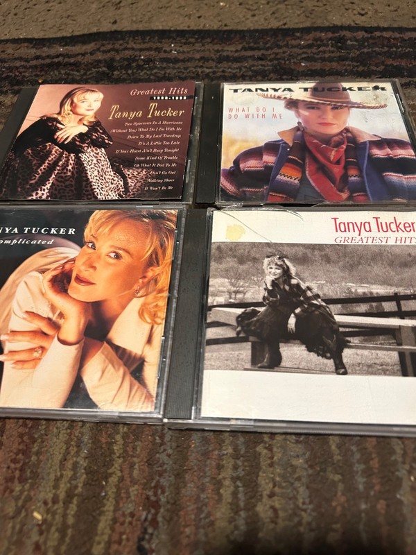 TANYA TUCKER 4 CDS COUNTRY/ ROCK PRE-OWNED