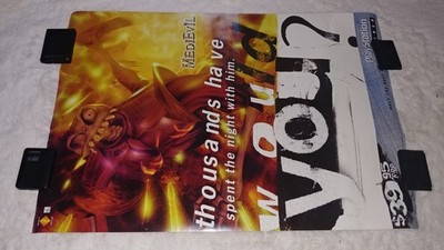 Medievil ~ Tekken 3 ~ Australian Promo Poster ~ Sony Playstation PSX PS ONE