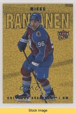 2021 Upper Deck Fleer Ultra Gold Speckled Rainbow Foil Mikko Rantanen READ 0il7
