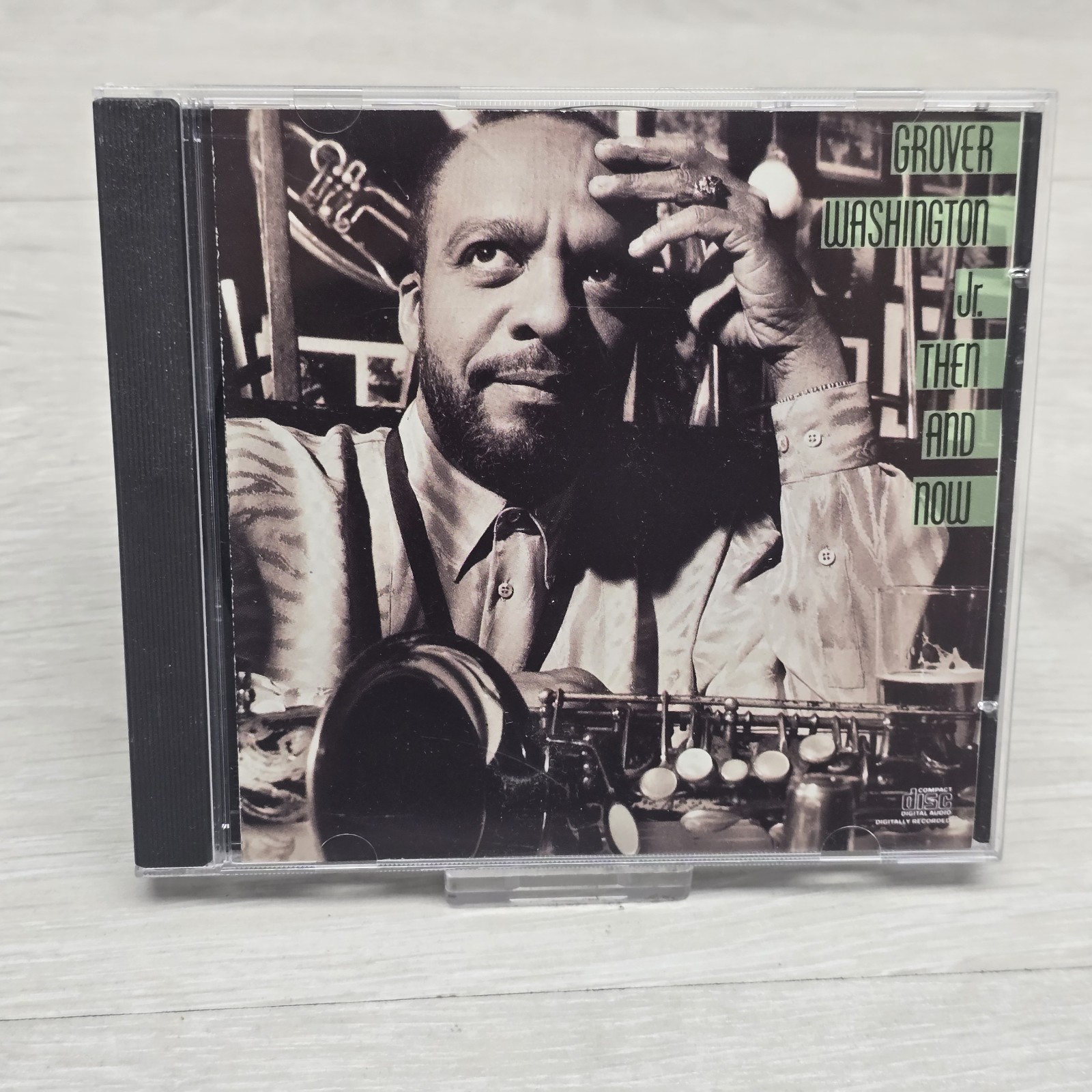 Grover Washington Jr. - Then and Now - CD Album - 1988 CBS Records - 8 Tracks