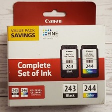 Canon PG-243 / CL-244 Ink 243 244 Cartridges Combo Pack OEM - New Sealed