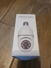 360° 1080P IP E27 Light Bulb Camera Wi-Fi IR Night Smart Home Wireless Security