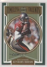 2022 Panini Legacy Timeless Talents Green 64/100 Keyshawn Johnson #TT-16 g1z