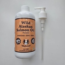 Wild Alaskan Salmon Oil for Dogs 16oz - Natural Dog Company - Omegas - EPA - DHA