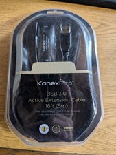 KanexPro 16ft USB Type A M to USB Type A F Extension Cable EXT-USB16FT