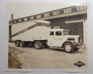 General Motors GMC Fruehauf Tractor Trailer Truck LG Stallkamp Zeeland MI Photo