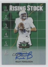 2018 Leaf Valiant Rising Stock Auto Green 18/60 Riley Ferguson #RS-RF2 Auto 3t1