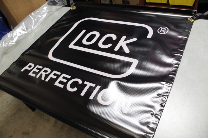 NEW Glock Perfection Vinyl Banner