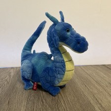 FAO Schwarz Toys R Us Blue Dragon Plush 8