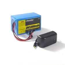 24V 5/10Ah Li-ion Battery For Wireless Cameras, Bluetooth devices, LED Strip,DIY