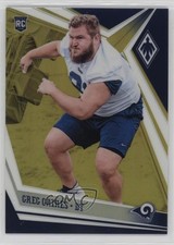 2019 Panini Phoenix Rookies Yellow 23/75 Greg Gaines #176 4f5