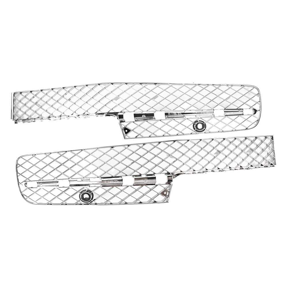 Bumper Chrome Grill Left+Right For Bentley Continental Flying Spur 4W0807647A