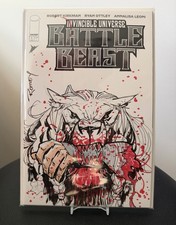 Battle Beast #1 Ryan Ottley Unique Sketch and Signed