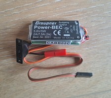 Graupner Power BEC Schalterkabel, 5,6 V / 2 A, Herstellernummer 3051