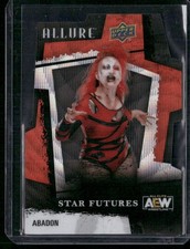 2022 Upper Deck Allure AEW #131 Abadon Orange Slice Die Cut (000059)