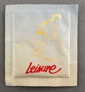 Leisure International Airline Sugar Packet Inflight Catering Meal Tray Sachet UK