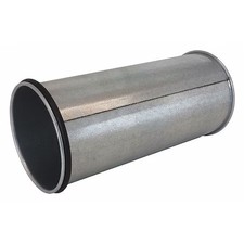 Nordfab 8040207305 Round Adjustable Nipple, 9 In Duct Dia, Galvanized Steel, 22